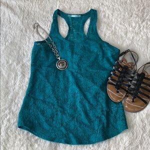 Maurice’s Lace Racerback Tank